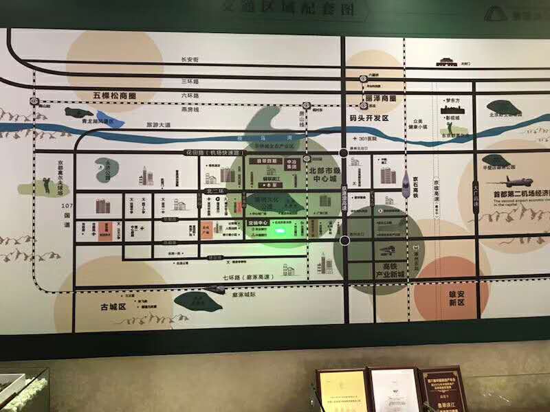涿州翡翠华府区域图
