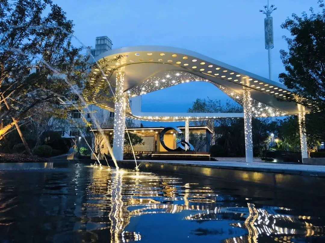 北京城建开发商开发的德信御府楼盘环境